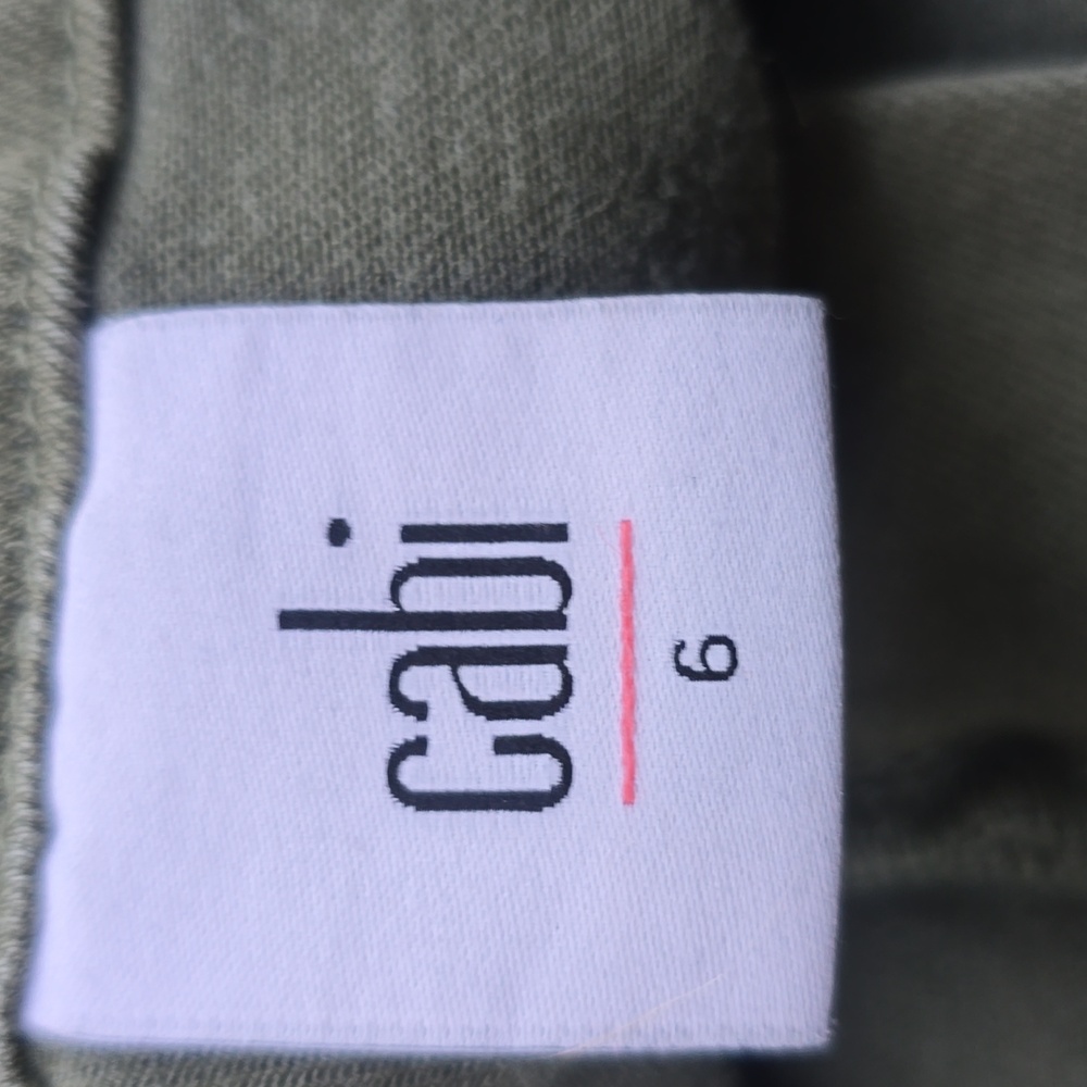 Cabi Compass green cargo jogger pants 4318 6 - Picture 8 of 9